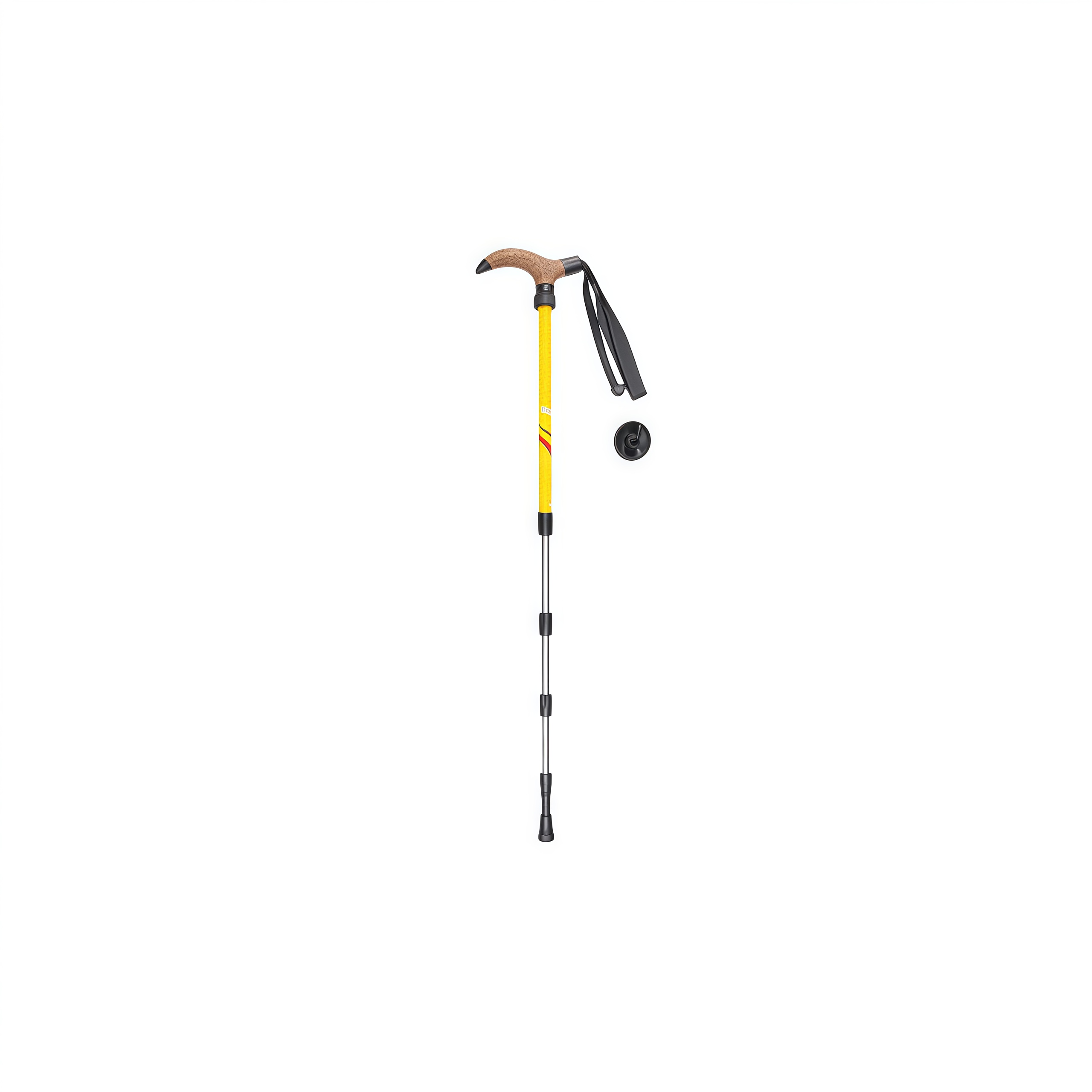 7075 Aluminum T-Handle Telescopic Trekking Pole