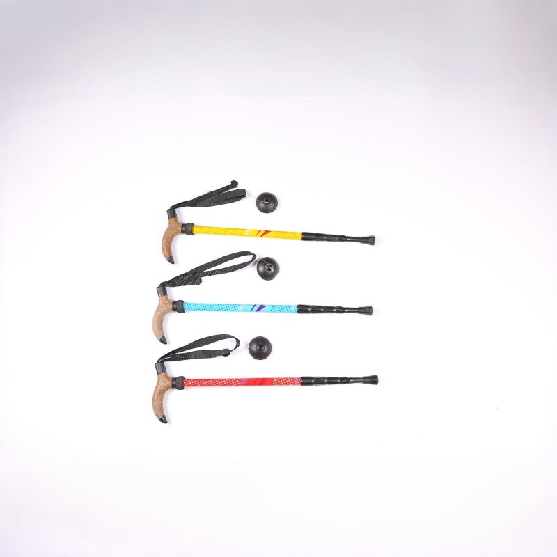 7075 Aluminum T-Handle Telescopic Trekking Pole