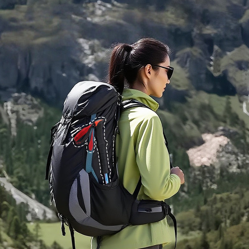 Lightweight Aluminum Telescopic Trekking Pole