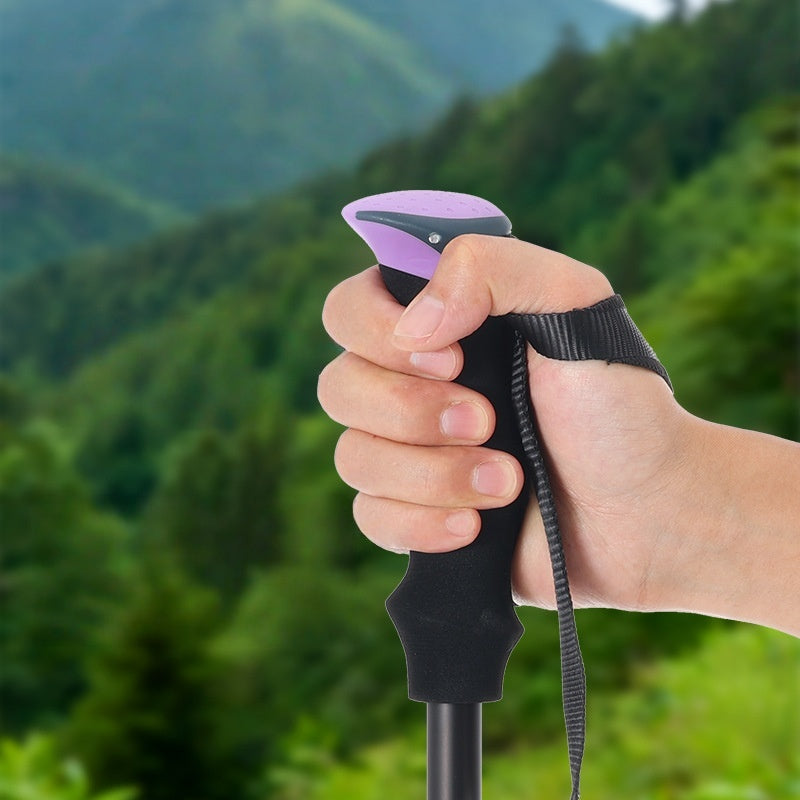 Aluminum Locking Telescopic Trekking Pole