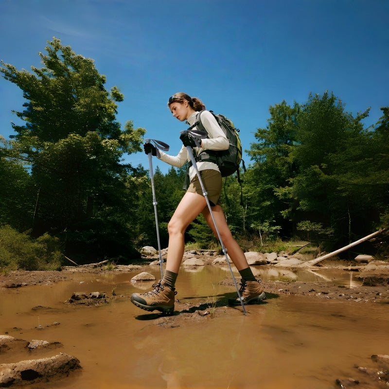 Ultra-Light Aluminum Telescopic Trekking Pole