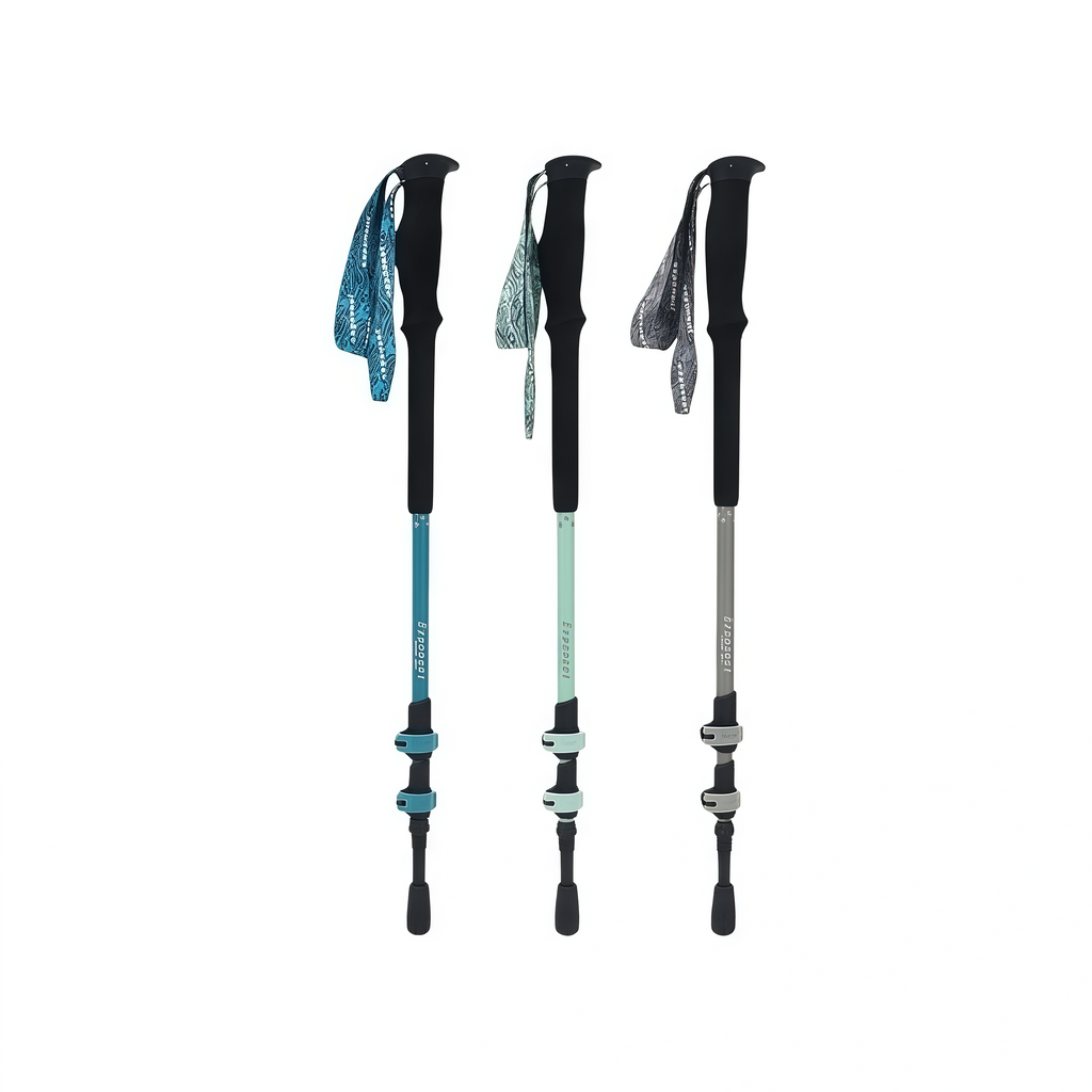 Professional Aluminum Locking Trekking Pole