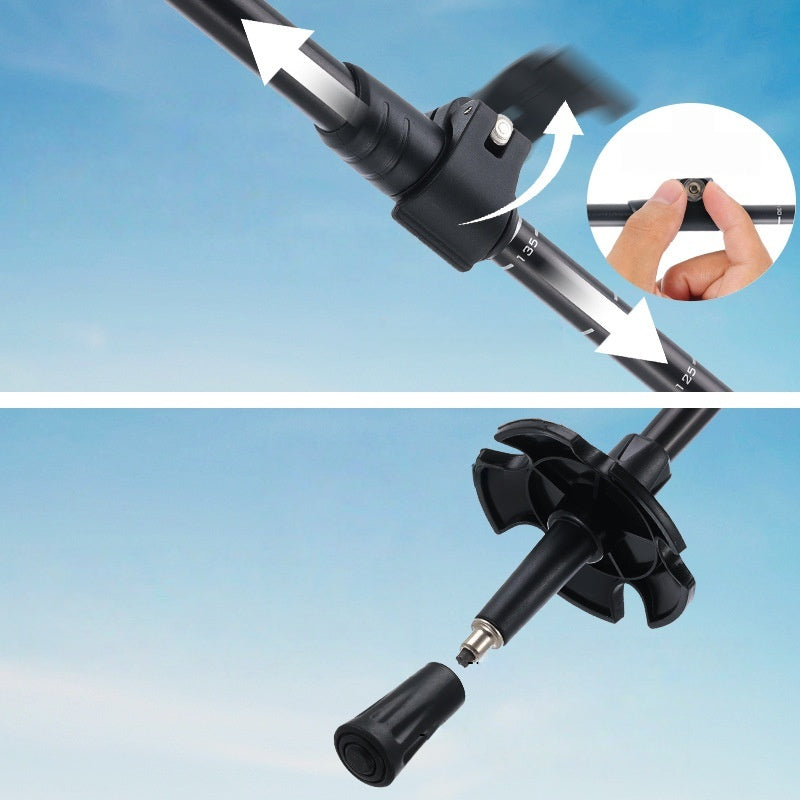 Lightweight Aluminum Telescopic Trekking Pole