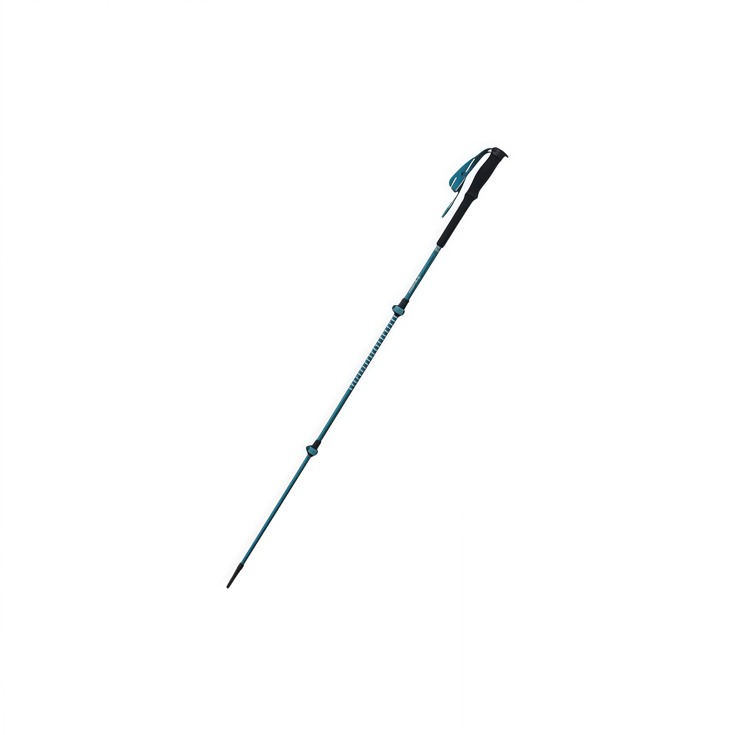 Three-Section Aluminum Locking Trekking Pole