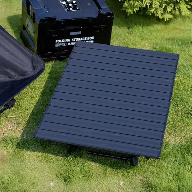 Folding Adjustable Aluminum Camping Table