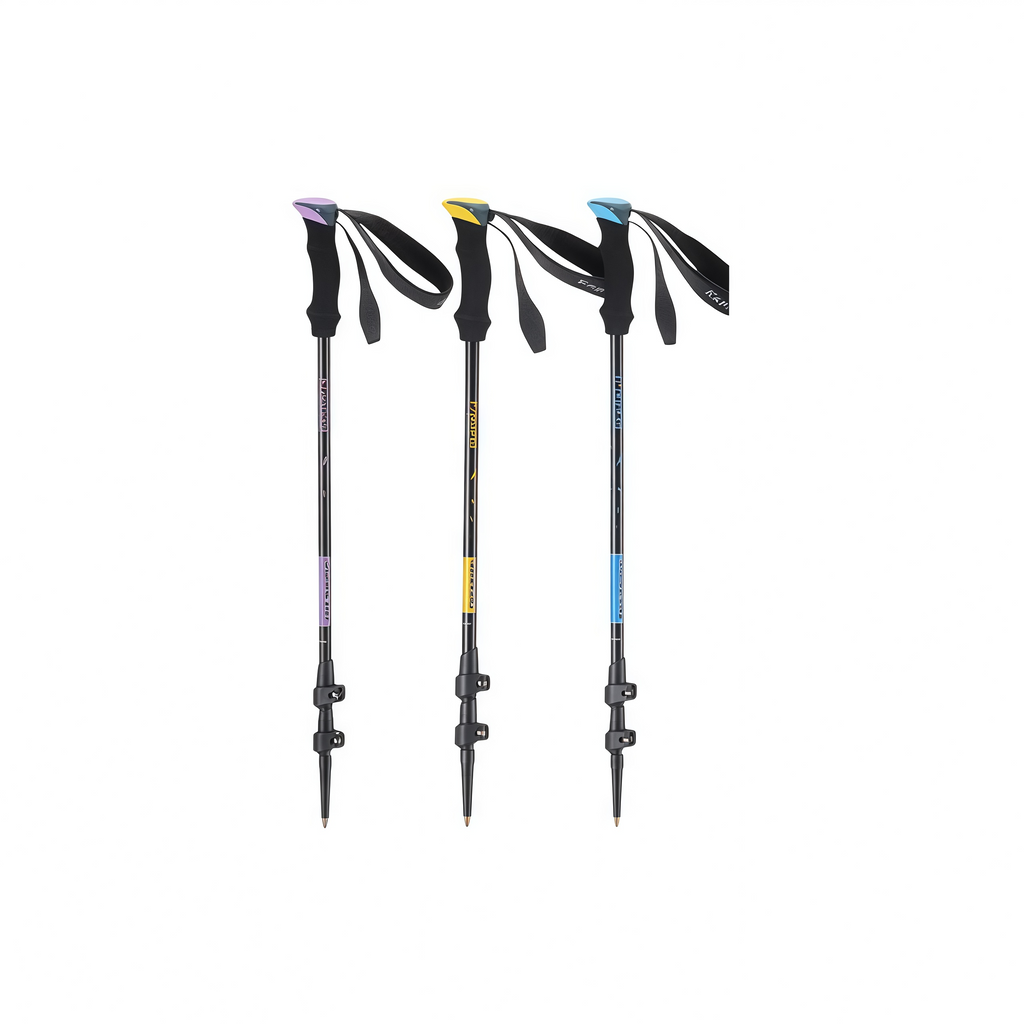 Aluminum Locking Telescopic Trekking Pole