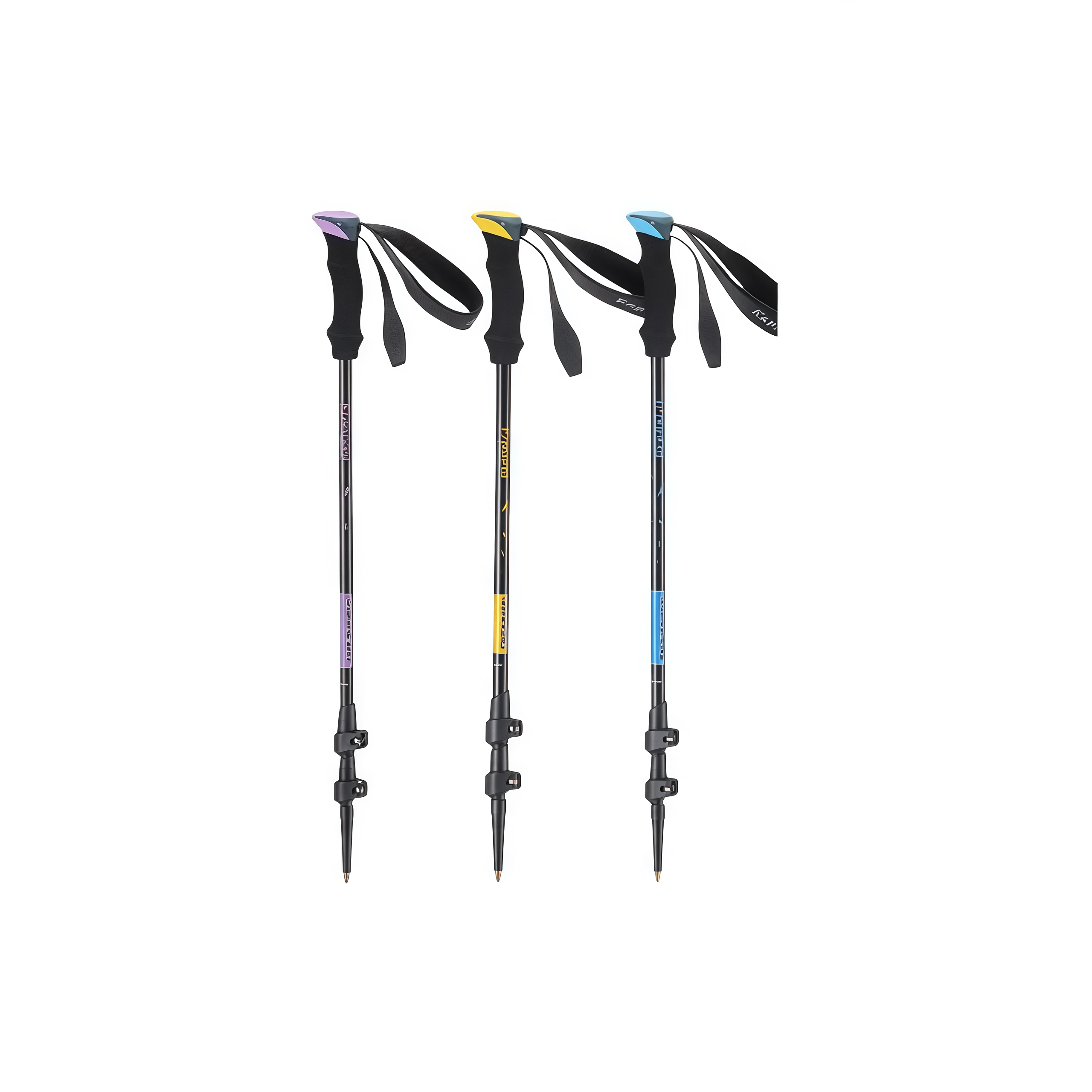 Aluminum Locking Telescopic Trekking Pole